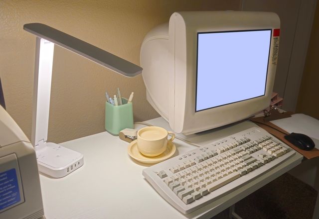Vintage computer monitor